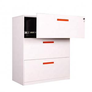 China Office 3 Drawer Kd Structure Metal Drawer Cabinet supplier