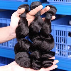 China 3 Bundles Unprocessed Hair Loose Wave Brazillian Hair 5a Grade Cheap Remy Human Hair supplier