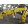 China Foldable Telescoping Boom Crane 2T 6M Easy Maintenance Running Smoothly wholesale