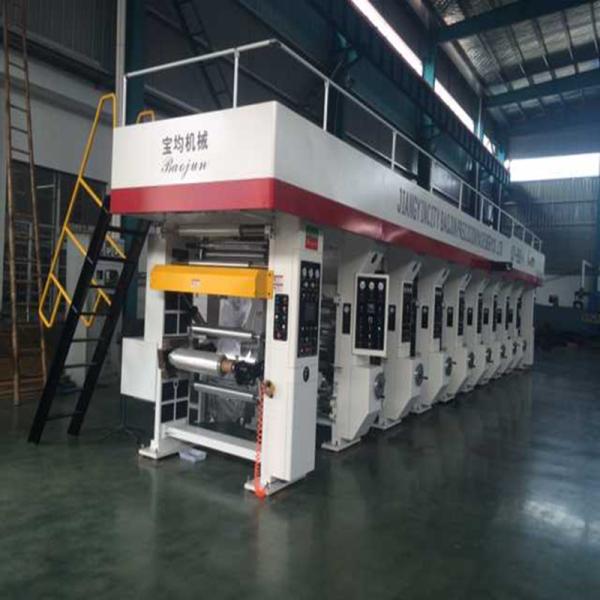 Rotogravure Printing Machine with Max. Printing Speed of 250m/Min