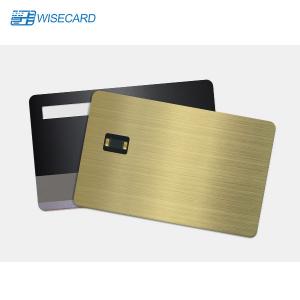 Colorful Plated NFC Metal Smart Card 144 Bytes PVC ABS PET Material