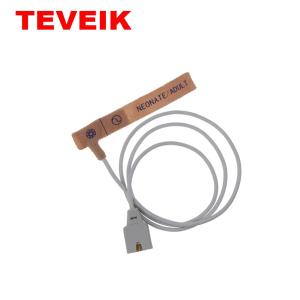 China Oxigênio descartável do sangue do paciente 245bpm de Medaplast do cabo do sensor Spo2 do PVC supplier
