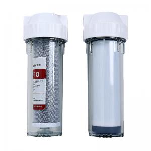 China 10 Inch Transparent Filter Housing for Water Filter Parts Upgrade Your Water System supplier