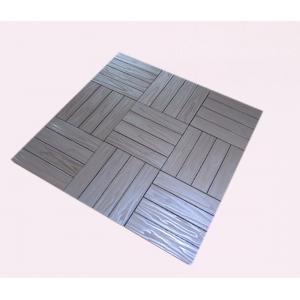 Heat - Resistant Wood Plastic Composite Decking / Cedar Decking Grey