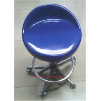 China Steel Back Frame Lab Chairs And Stools , Customized Made Revolving Lab Bench Chairs on sale