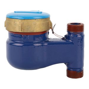 China Vertical COLD & HOT water meter with propeller;water meter for vertical pipe, space saving water meter, solution for apartment riser wholesale