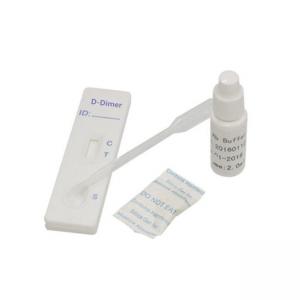 Ce Iso Manual D-Dimer Whole Blood Plasma Serum Rapid Test Device 40 Tests/Kit