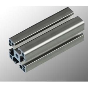 China Aluminum Assembly Line Modular Aluminium Profile System With Black / Silvery Anodized supplier
