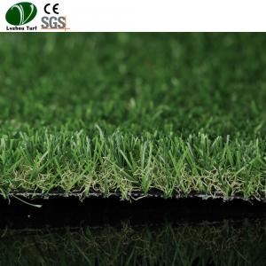 China 4 Colors Residential Fake Grass Lawn / 25mm Outdoor Synthetic Lawn Turf supplier