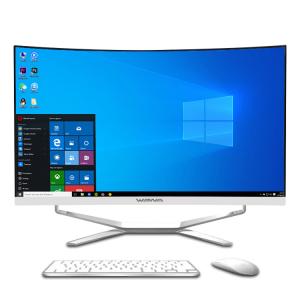 China 23.6 23.8 27 pulgadas I3 I5 I7 Oficina escuela PC todo en uno con carga inalámbrica y cámara oculta Aio supplier