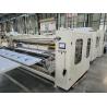 China Fully Automatic Large Roll Fluffy Kitchen Towel Paper Maxi Roll Making Machine Production Line With Heat Shrink Wrapping Machine wholesale