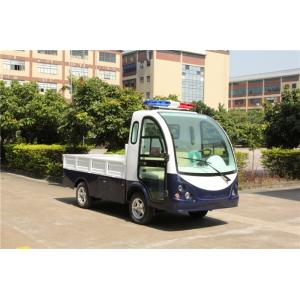 China Transportation Electric Hotel Buggy Car 2 Seats With A Flat Fencing Cargo supplier