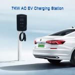 7KW AC EV Charging Station Home Charging Station Screen Display