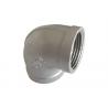 3/4" Stainless Steel Pipe Fitting 90 Degree Bsp / Bspt / Npt Threaded Elbow