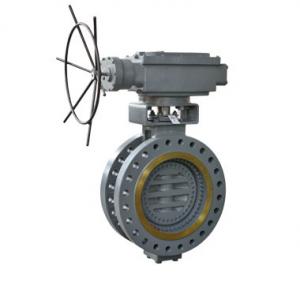 China Bi-directional Metal-seated Butterfly Valve for power station on sale 