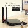 China 50 Impendence Dual Band 2.4GHz 5GHz 5.8GHz 5Dbi Wifi Wireless Antenna with Connection wholesale