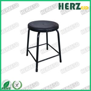 China Plastic Surface Anti Static Stool , Stable ESD Stool Chair Diameter 320mm supplier