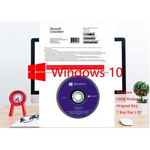 OEM German Windows 10 Pro OEM Sticker 64bit 1pk DSP DVD Software Professional