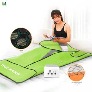 China Experience Deep Relaxation with Jade Tourmaline Infrared Sauna Blanket and 600W Power wholesale