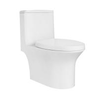 China Siphonic One Piece Toilets , Ceramic Sanitary Ware Toilet Bowl S Trap P Trap on sale