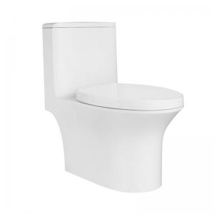 China Siphonic One Piece Toilets , Ceramic Sanitary Ware Toilet Bowl S Trap P Trap supplier