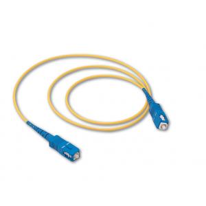 China High dense connection SC Fiber Optic Patch Cord general push / pull style connector supplier