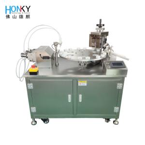 China Full Electric Control Automatic Small Bottle Reagent Filling And Capping Machine With Servo Capping System For Reagent wholesale