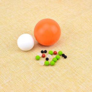 China Mini Food Grade Silicone Ball 2MM 3MM 4MM 5MM Small Silicone Ball supplier
