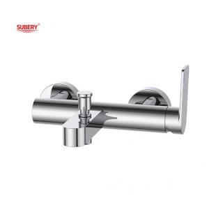 OEM Single lever bathtub bath shower faucet mixer bathroom Chrome ODM round classical design
