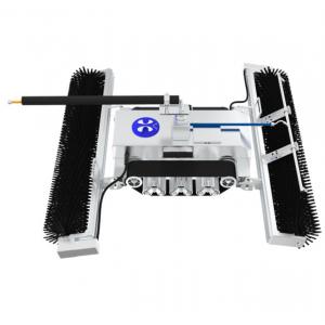 Photovoltaic Solar Panel Cleaner Robot  With 1285mm Brush Autonomous clean 650*560*250mm
