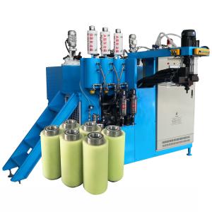 China Urethane Wire Guide Rollers Coating Machine Elastomer Polyurethane Casting Machine supplier