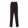 3 Colors Commute Ladies Dress Pants Daily Casual 90% Polyester 10% Elastane