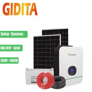 China Off Grid Solar Panel System Off Grid 10KW Home Solar Panel Kit 10kw Solar System The Best Price supplier