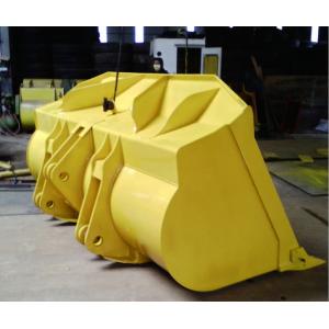 China OEM Yellow Komatsu Loader Bucket WA420 ETC Bucket Capacity Customized supplier