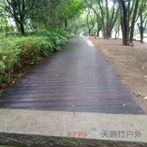 Carbonized Bamboo Pressure Treated Deck Lumber 8 Inch Deck Boards