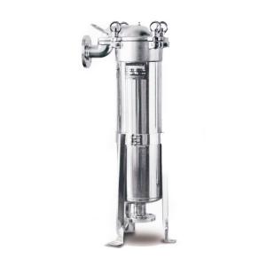 China 1-800μM 304 Ss Bag Filter Stainless Steel Liquid Bag Filter Housing supplier