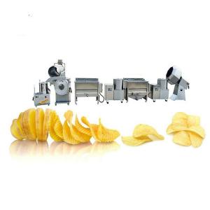China Semi Automatic Potato Chips Machine Frozen French Fries Making Machine supplier
