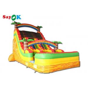 Inflatable Jumping Bouncer PVC Tarpaulin Inflatable Water Slides Commercial Kids Pool Waterslide