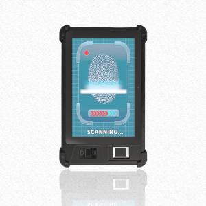 China HF-FP08 Touch Screen Rugged Waterproof Handheld WifiTablet PC With Fingerprint Reader supplier