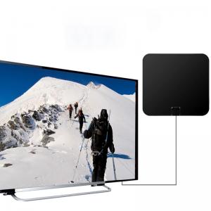 Digital indoor HDTV antenna for digital TV indoor 50 miles range with Detachable Signal Amplifier Booster