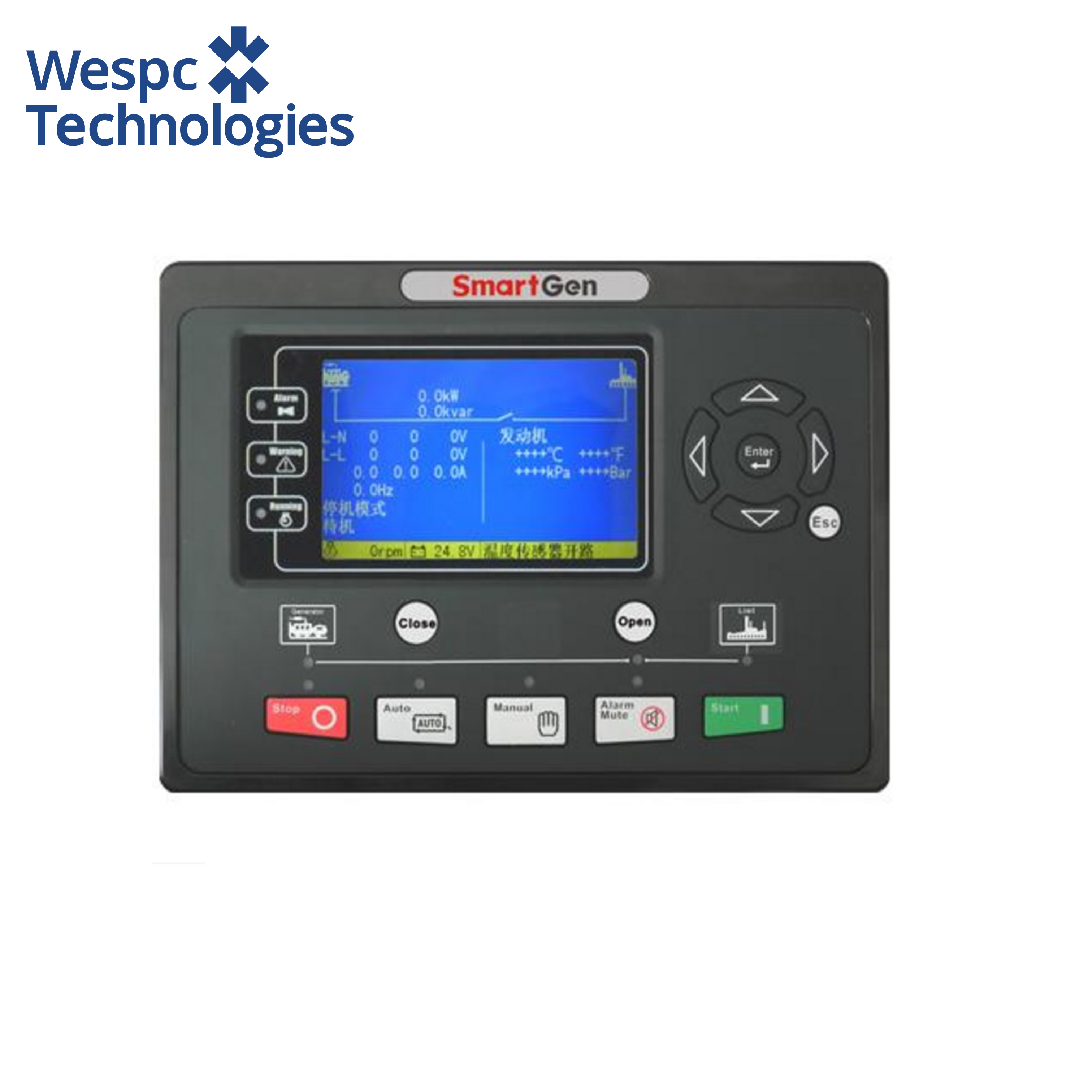 China WESPC Original Smartgen HGM9310CAN Auto Start Generator Control Module wholesale