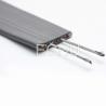 China Flat Flexible Traveling Elevator Cable with TV Camera Cable in Grey Color TVVBG-STP CAT6E wholesale
