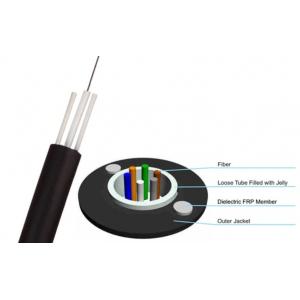 China GJXFY 4 Pair Indoor Optical Fiber Cable Single Mode Four Core Fiber Optic Cable supplier