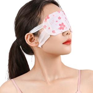 China Custom Logo Steam Eye Mask Mint Green Tea Sleep Hot Sleeping supplier