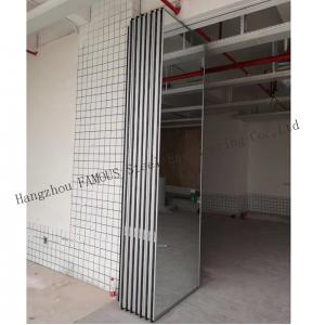 China Office Movable Acoustic Glazed Panel Tempered Interior Glass Wall Partition supplier