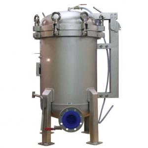 China Coconut Oil Filtration Stainless Steel 304/306L Bag Filter Housing with Filter Bags supplier