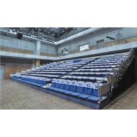 China Manual Operation Foldable Telescopic Bleacher Seating Floor Mounted on sale