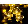 Flower Shape Decorative LED String Lights Color Changing CE ROHS FCC Approval
