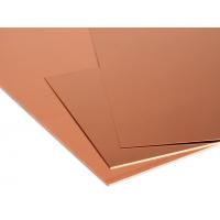 China High Purity Red Copper Sheet 4'X8' 99.9% 1mm Thickness on sale