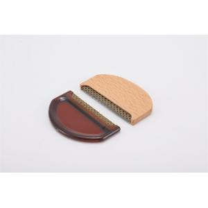 Sweater Comb Wood Plastic Handle Multi-Fabric Shaver Comb Removes Pills & Fuzz & Lintfrom Garments